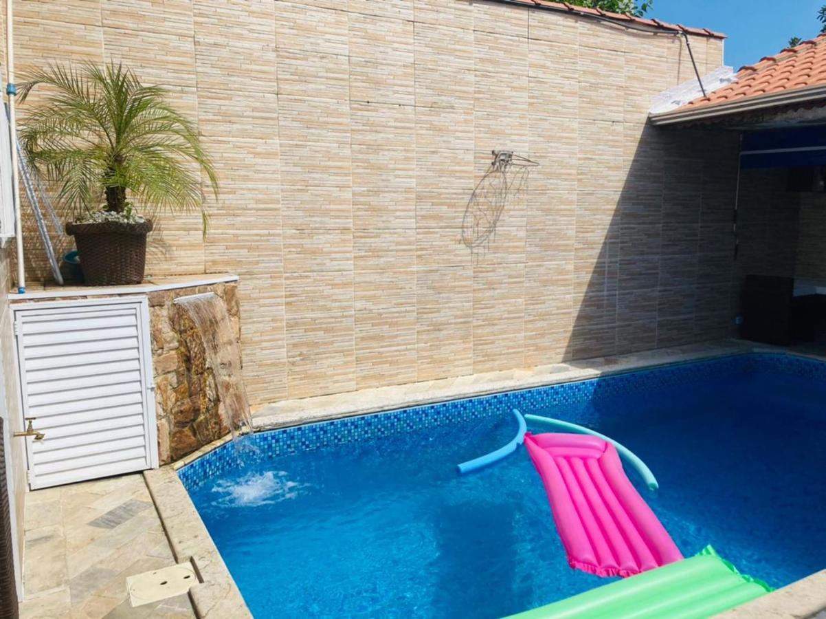 Casa Moderna E Aconchegante Com Opcao De Piscina Aquecida Cobrado A Parte, Area Gourmet Com Churrasqueira Em Deck Coberto, Lareira Na Sala A Apenas 50 Metros Da Praia Villa Praia Grande  Esterno foto